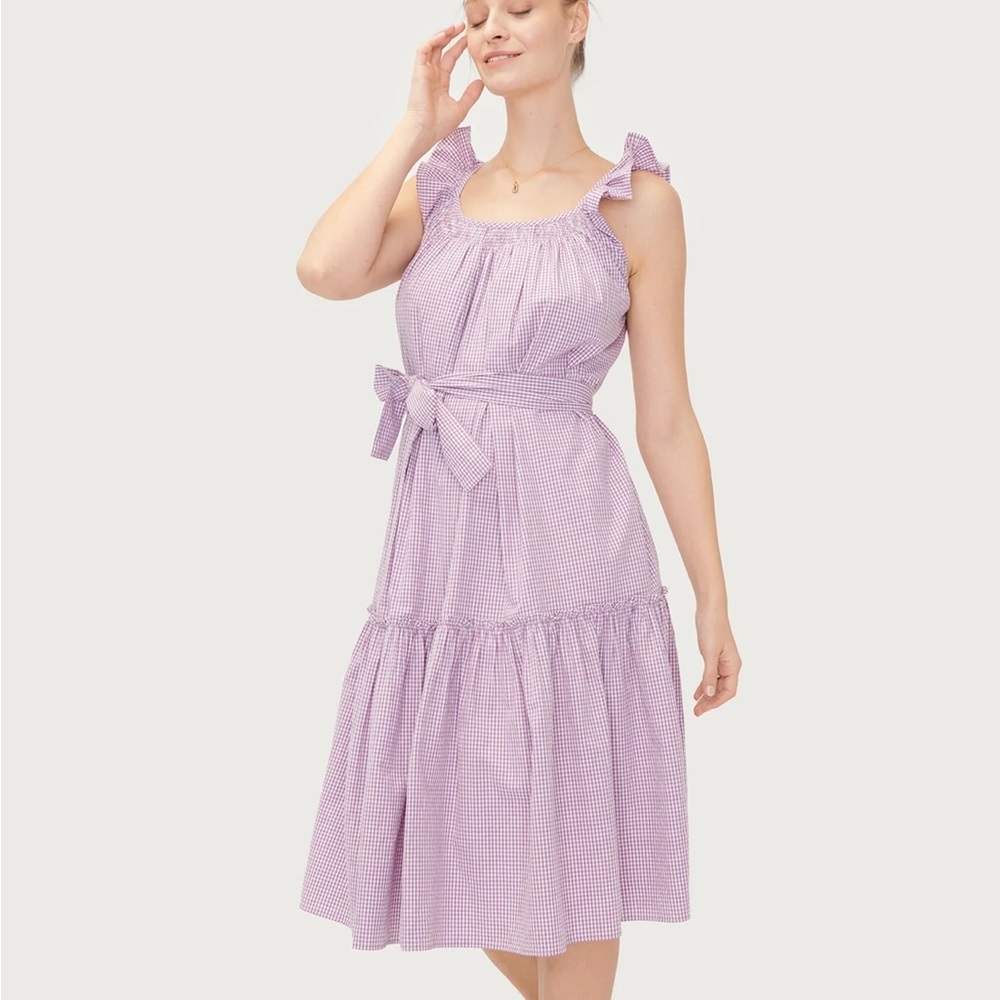 Hatch Smocked Secret Nursing Dress